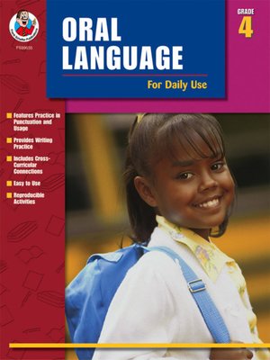 cover image of Oral Language for Daily Use, Grade 4